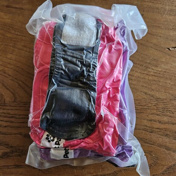 Pet Parents Dog Diapers – Medium 3-Pack, Washable & Reusable, Black – NEW - Picture 2 of 5